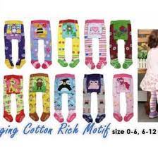 Legging bayi motif Isi 4pcs - Legging Bayi Motif 0-12M