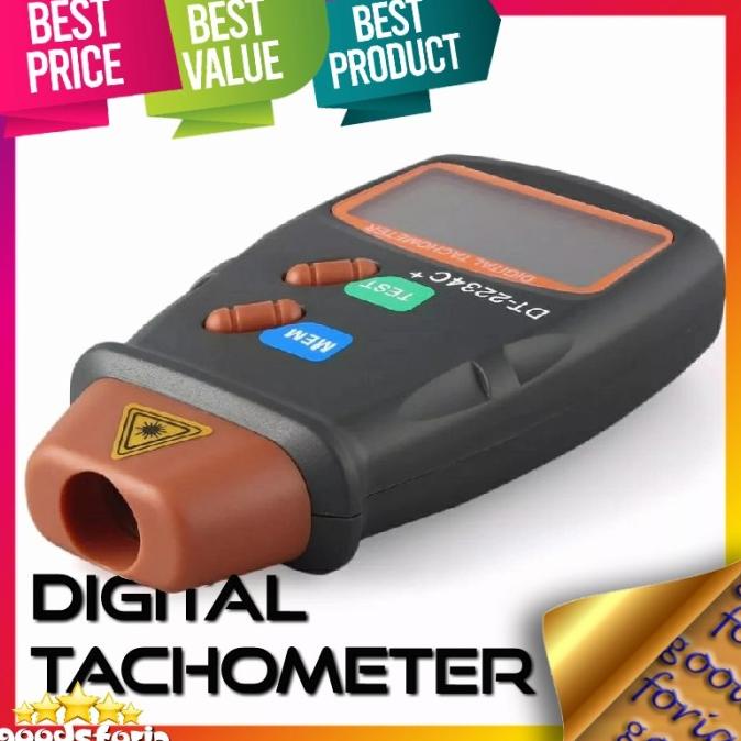 Tachometer Digital Laser Alat Pengukur Rpm Digital Lcd