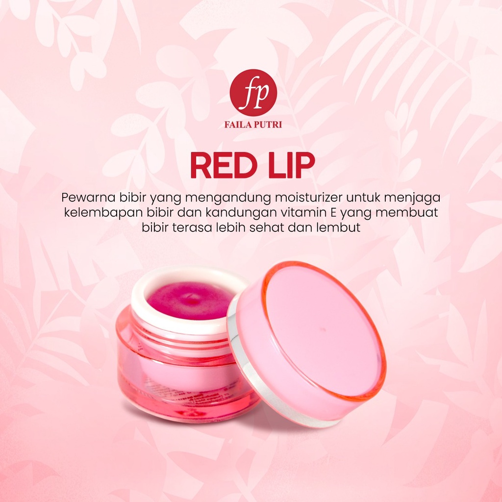 [BEST SELLER]  LIP BALM FAILA PUTRI BPOM pemerah bibir / lips care ORIGINAL