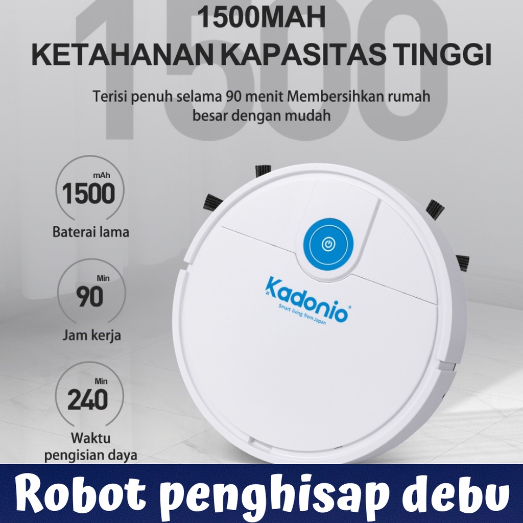 Peralatan kebersihan rumah elektronik Robot penghisap debu aksesoris alat Vacuum Penyedot debu penya