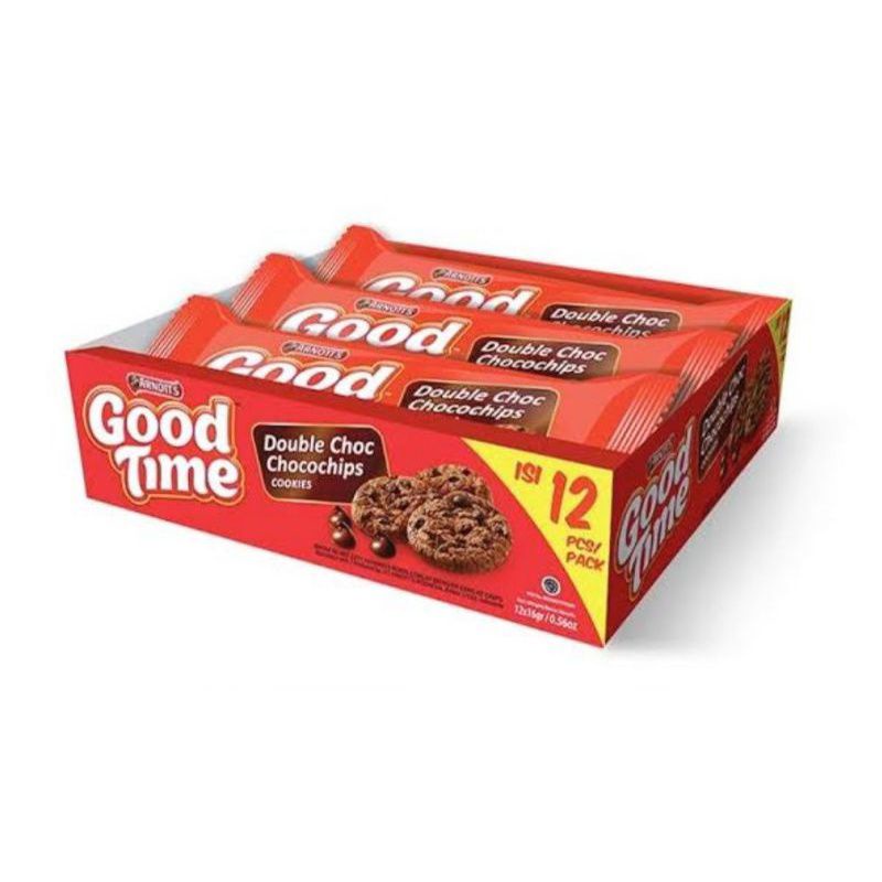 

Good Time Cookies Double Choco 12pcs x 16gr