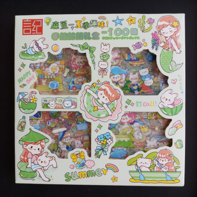 

stiker kaca murah 5*Lima Lembar karakter anak