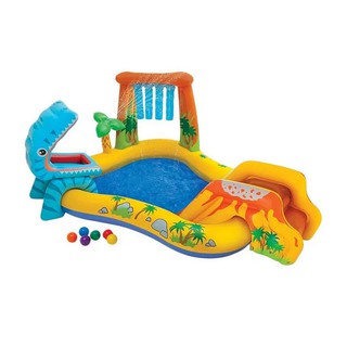 INTEX 57444 Kolam 249cm DINOSAUR POOL Kolam Bawah Polos