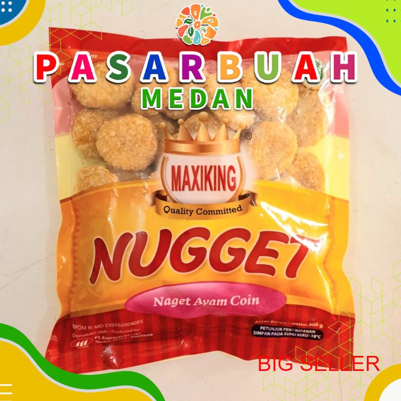 

Maxiking Nugget Ayam Coin 500g | PASAR BUAH MEDAN