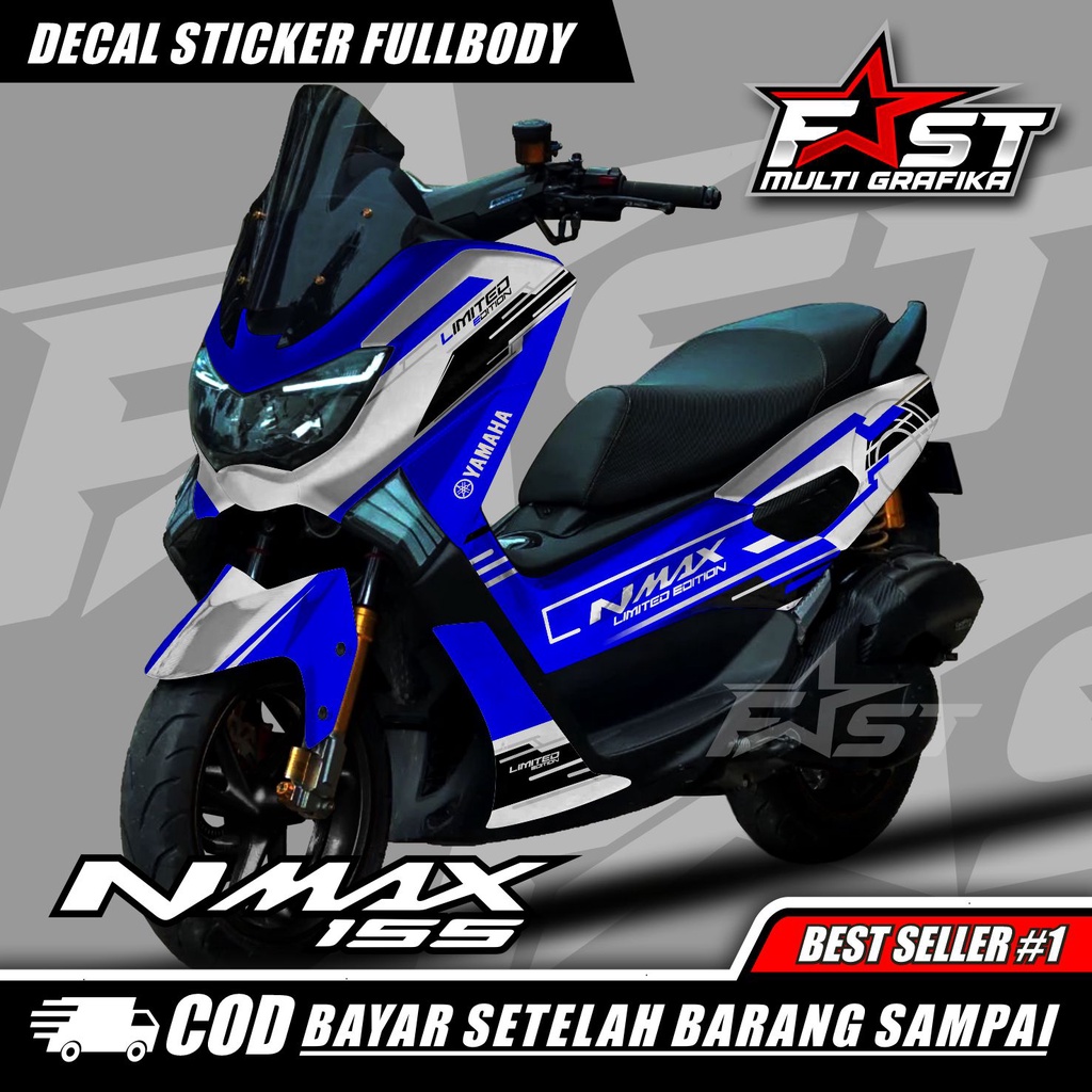 DECAL STIKER nmax yamaha nmax termurah 2021 motif custom racing