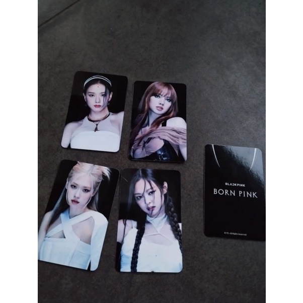 Black Pink Born Pink Yg Select POB pc (Photocard Unofficial)