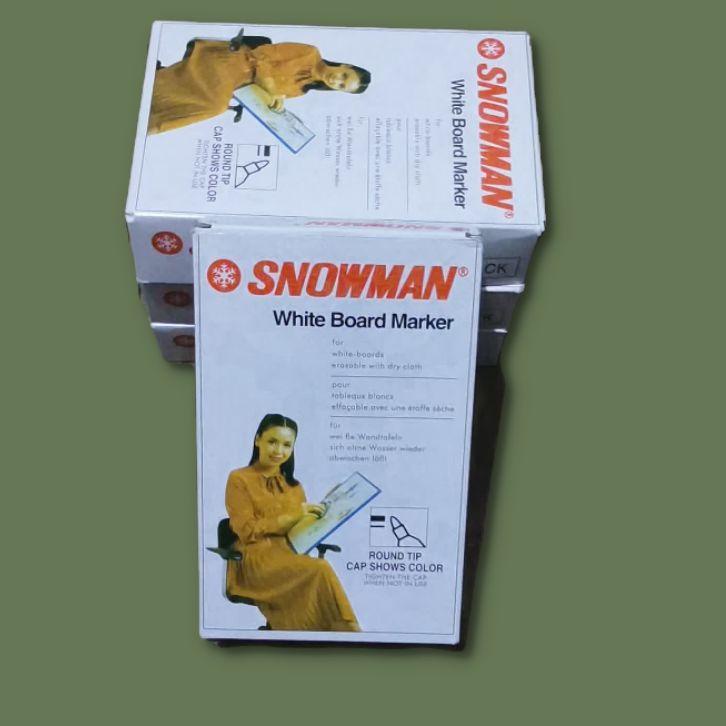 

ヵ Spidol Snowman White Board Marker BG-12 ≋