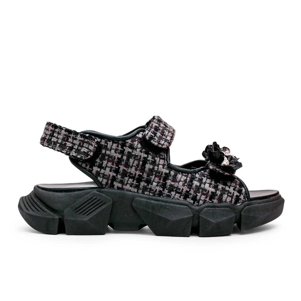 Khakikakiku Carrel Onyx Blossom sandals