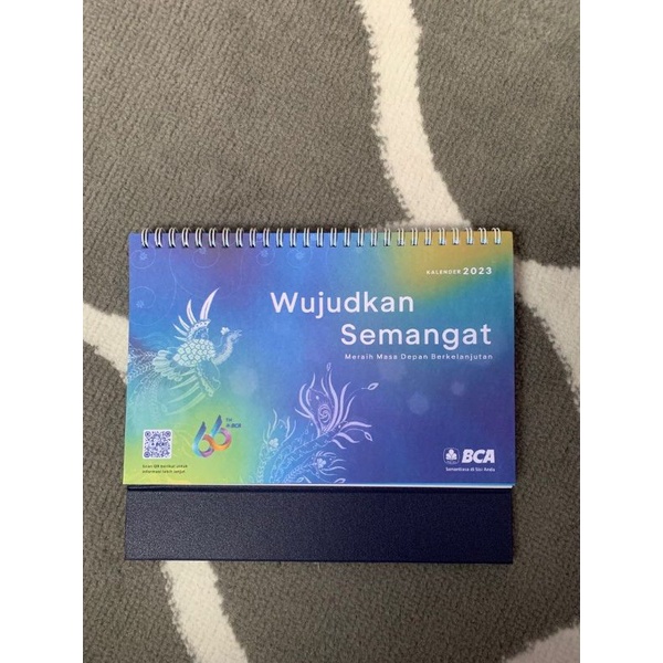 Jual Kalender Meja Duduk 2023 BCA tebal calendar calender kalendar 23
