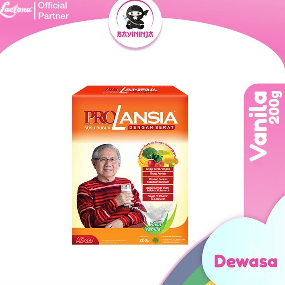 

[PRODUK CA0ZT] PRO LANSIA Vanila Susu Box 200 g 9DK