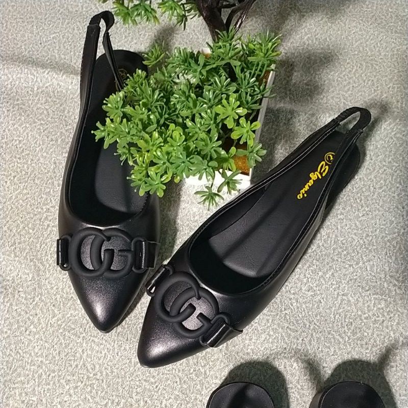 Pansus Cewek Karet Belakang Hitam Tori dan CG