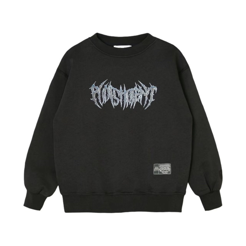 free stiker crewneck metal pria depression