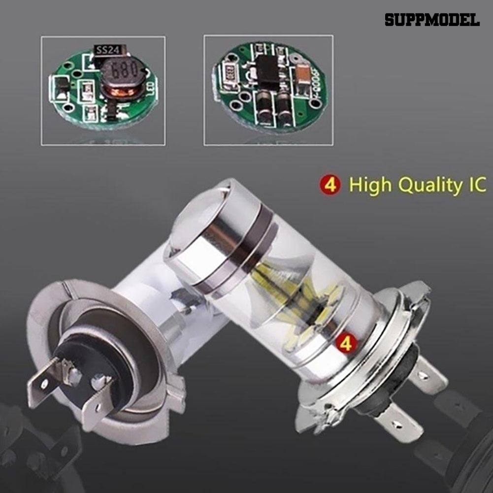 [Dekorasi] Lampu Mobil Super Terang Kuat Tembus Paduan Aluminium 12V Bohlam Halogen Mengemudi Lampu Depan Perlengkapan Kendaraan