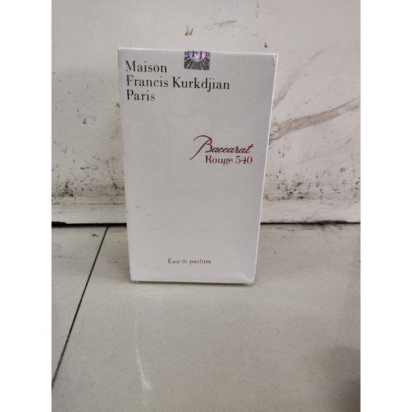 PARFUM BACCARAT ROUGE 540
