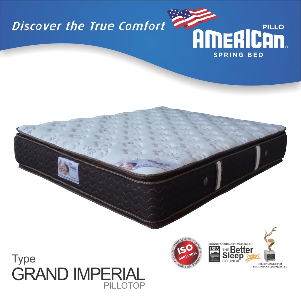 MATRAS Springbed American Pillo type Grand Imperial Pillotop