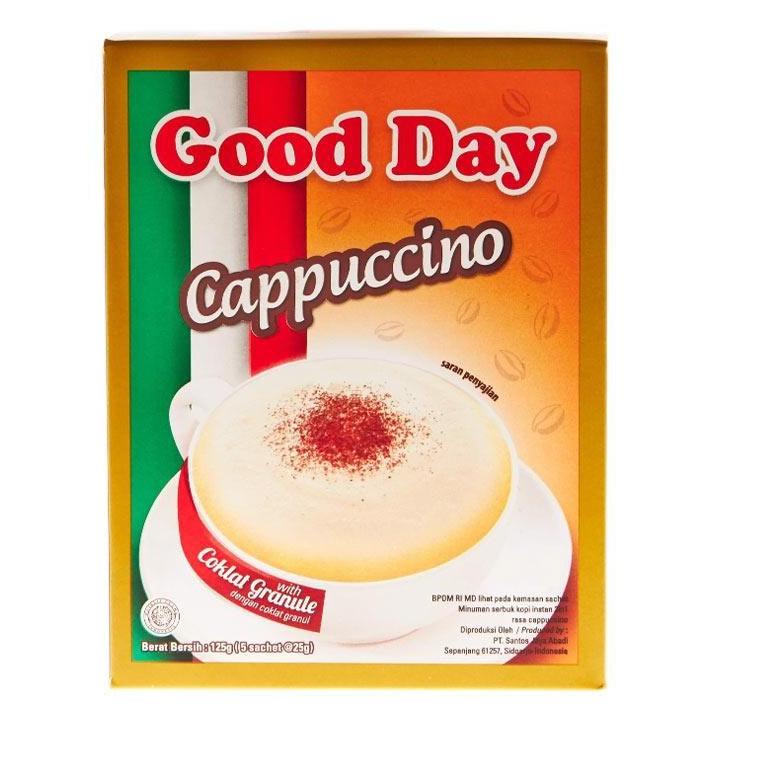 

[A-8&Y ✉] GoodDay Cappucino renceng ( 10 x 25 gram )-berkualitas