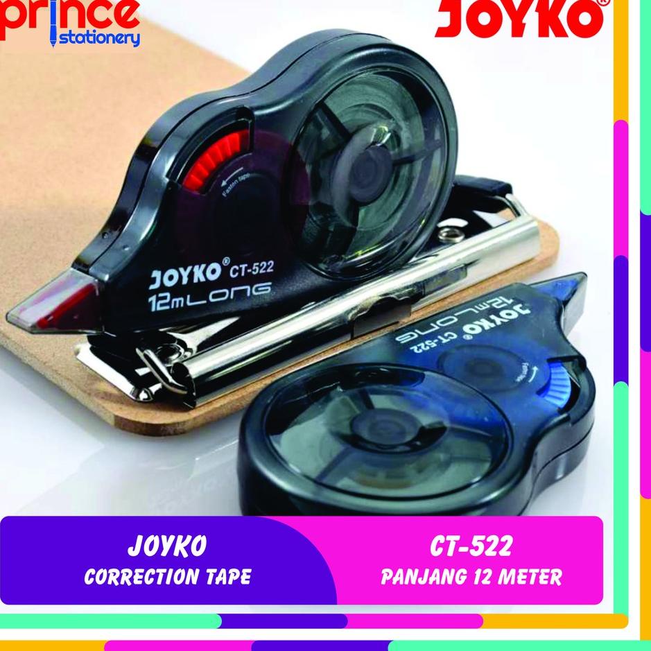 

㊩ JOYKO CORRECTION TAPE CT-522 / PITA KOREKSI JOYKO ぴ