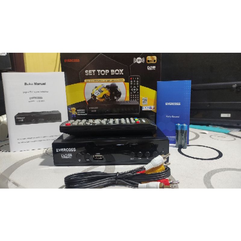 Set Top Box TV Digital Evercoss