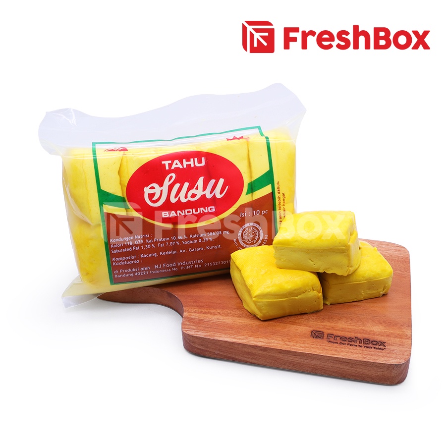 

Tahu Kuning Susu Bandung 10 pcs Freshbox