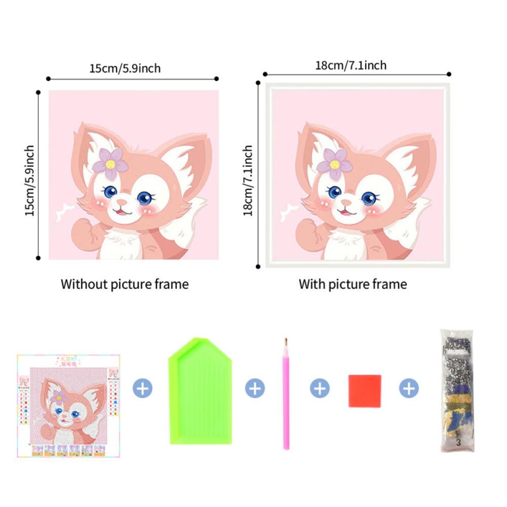 Timekey DIY Berlian Lukisan Kit StellaLou Duffy Bear LinaBell Mosaik Gambar Kerajinan Seni Hobi Pixel Lukisan Hari Valentine Dekorasi Rumah A4S3