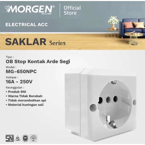 Stop Kontak Morgen MG 650 NPC OB Outbow Segi
