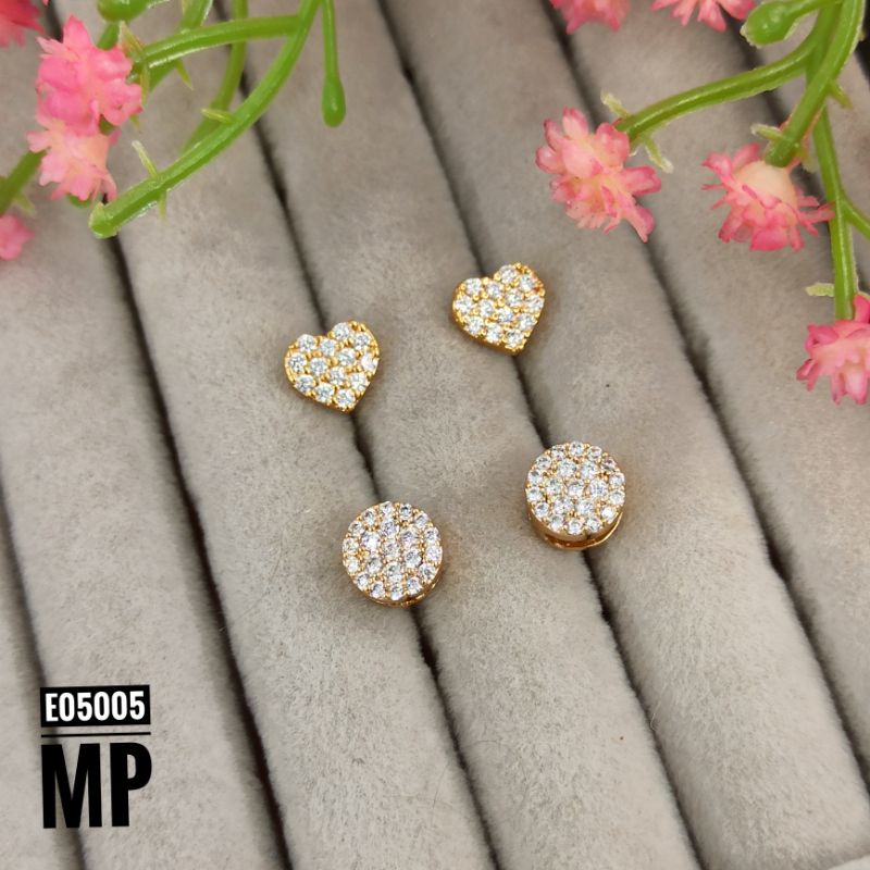 Anting tusuk yaxiya gold E05005