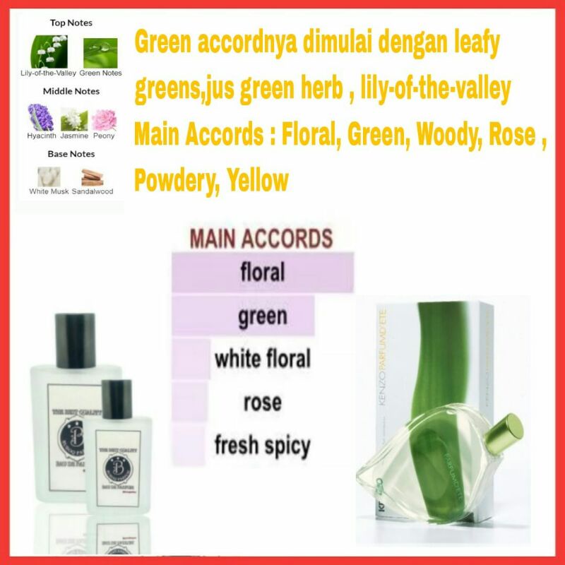 Parfum Refill Daun wanita pria wangi tahan lama