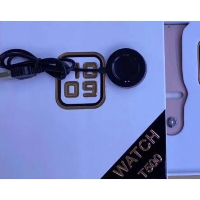 Charger Smart Watch Cas T500 T5S T55 X7 Smartwatch Dengan  T500 fitpro magnetik I8P1 BISA COD PROMO 