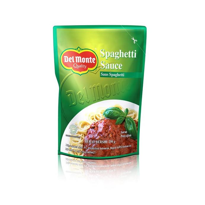 

➲ Delmonte Saus Spaghetti Pouch 250 gr ♝