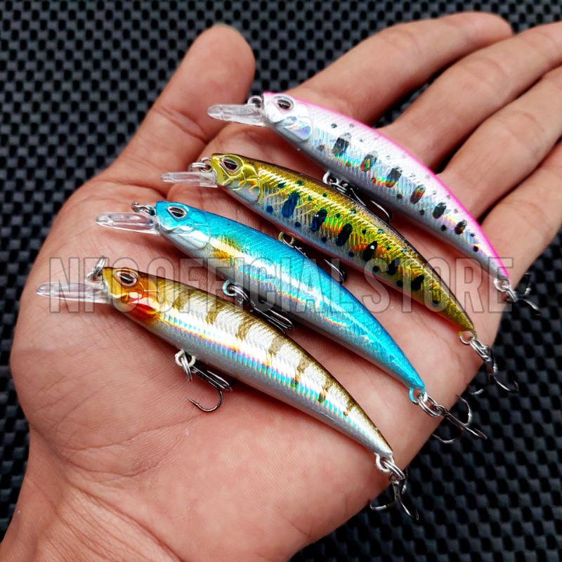 Lure minnow sinking 8 cm 8,5 gram Long Cast BEST KILLER ACTION