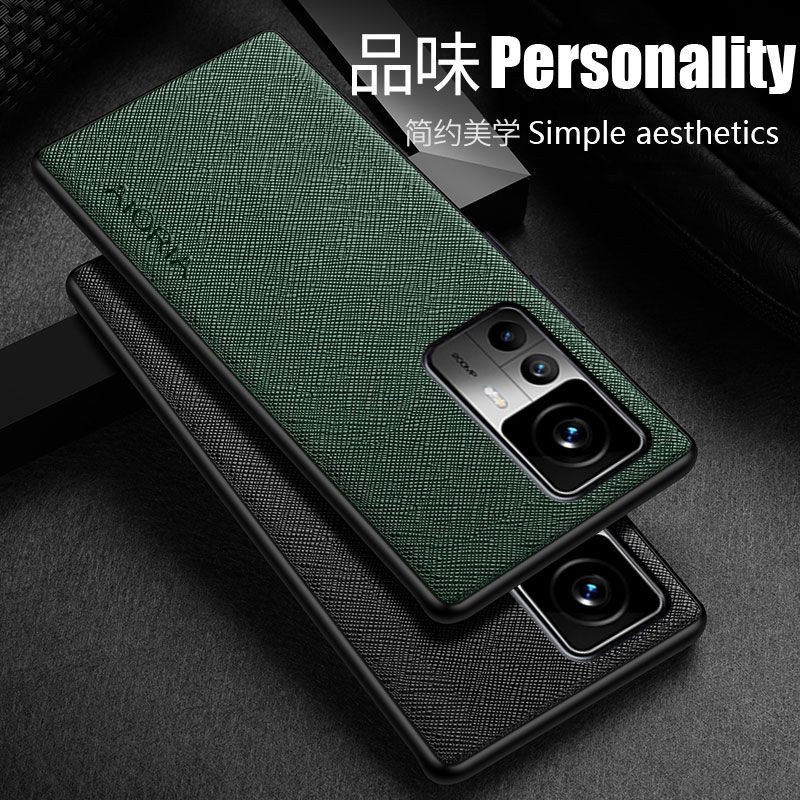 XIAOMI 12T / XIAOMI 12T PRO COVER SOFT CASE CANVAS CROSS PATTERN SILIKON SOFTCASE