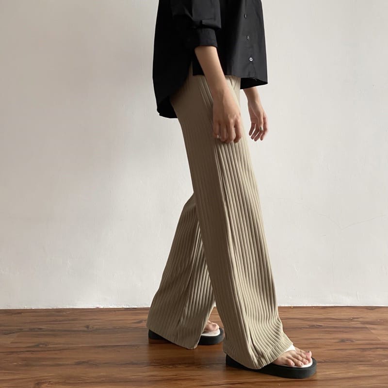 CELANA KULOT RAJUT / KNIT PANTS HIGH WAIST PREMIUM