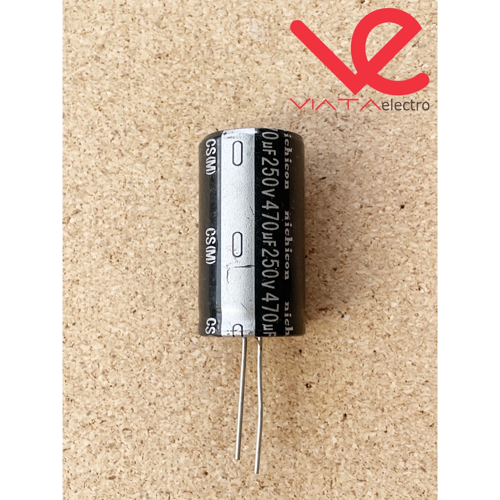 KAPASITOR ELCO 470UF 250V (1 BUAH) KAPASITOR CAPACITOR ELKO KAPASITOR 470 UF 250 V