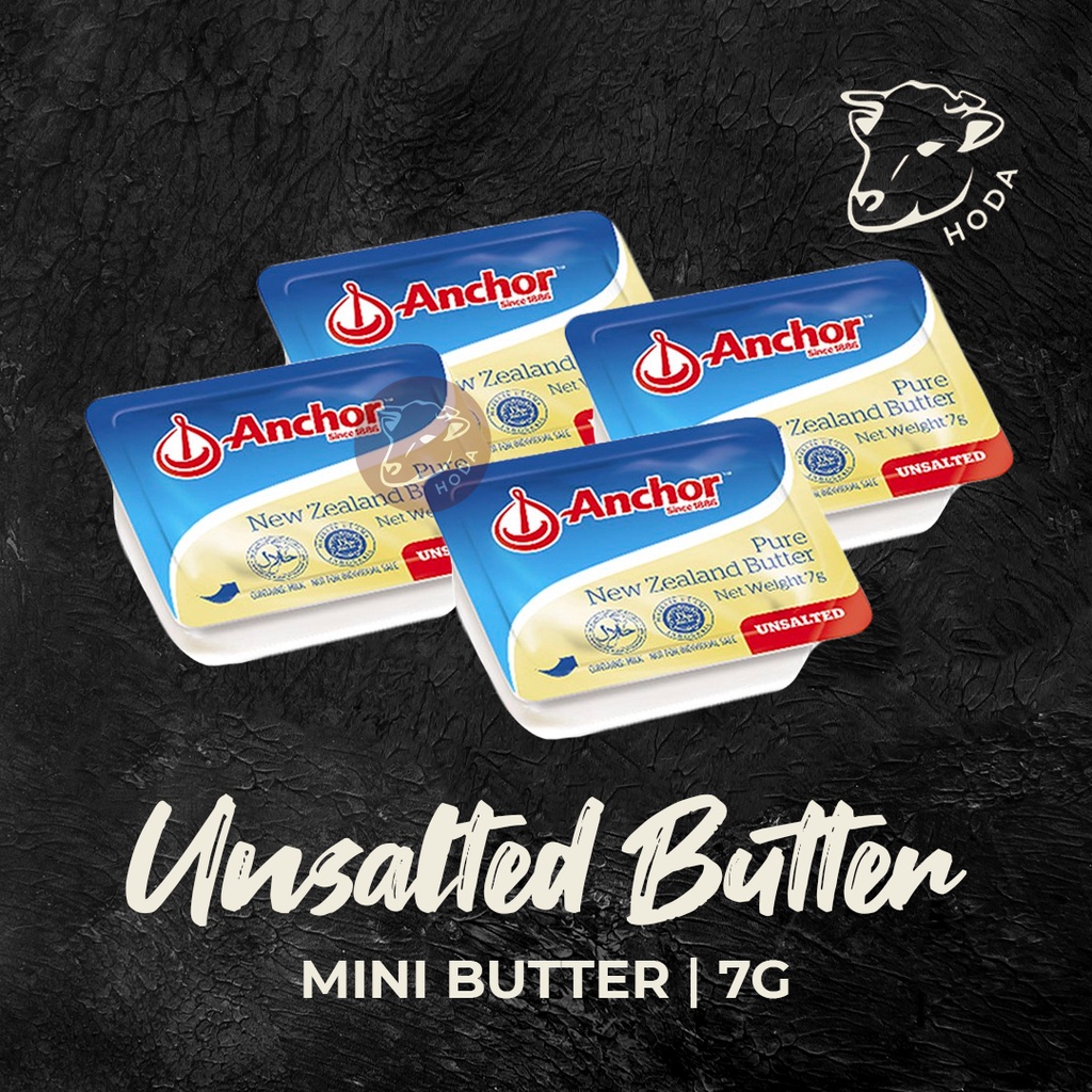 

Anchor Minidish Unsalted Butter / Mentega Mini