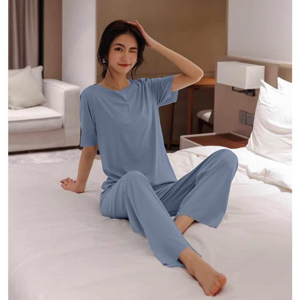 [TOYOU SHOP M50] BAJU TIDUR IMPORT | PIYAMA POLOS | SET PIYAMA WANITA | PIYAMA ALL SIZE | BAJU TIDUR WANITA | PREMIUM