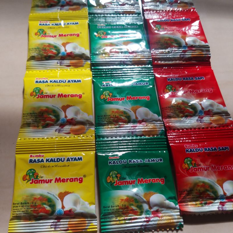 

(Renceng isi 10) Kaldu Jamur Merang Renceng | Penyedap rasa sehat pengganti MSG/micin