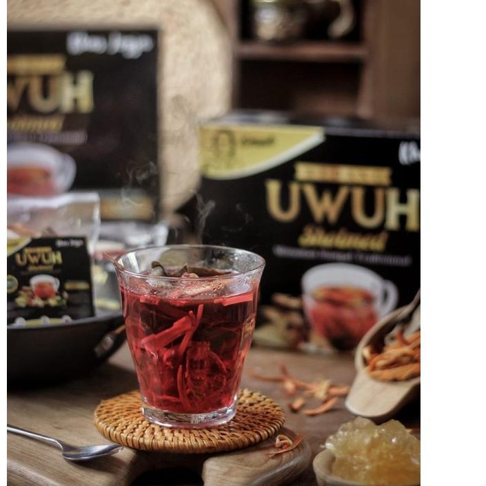 

➘ Wedang uwuh emak Premium 1 box isi 6 terlaris se indonesia ・