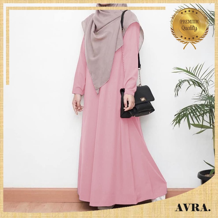 Baju Muslim Polos Premium Terbaru Gamis Wanita Dress Rumahan Baju Gamis Polos Kekinian Gamis Dewasa Remaja Ukuran S M L XL baju Terusan Simple Pakaian Wanita Muslimah Baju Ngaji Seragam Pengajian Dress Wanita Elegant