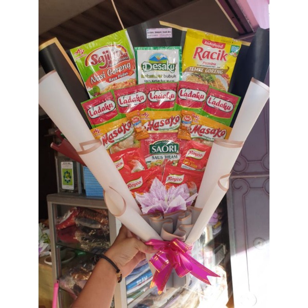 buket bumbu dapur/buket uang/buket snack