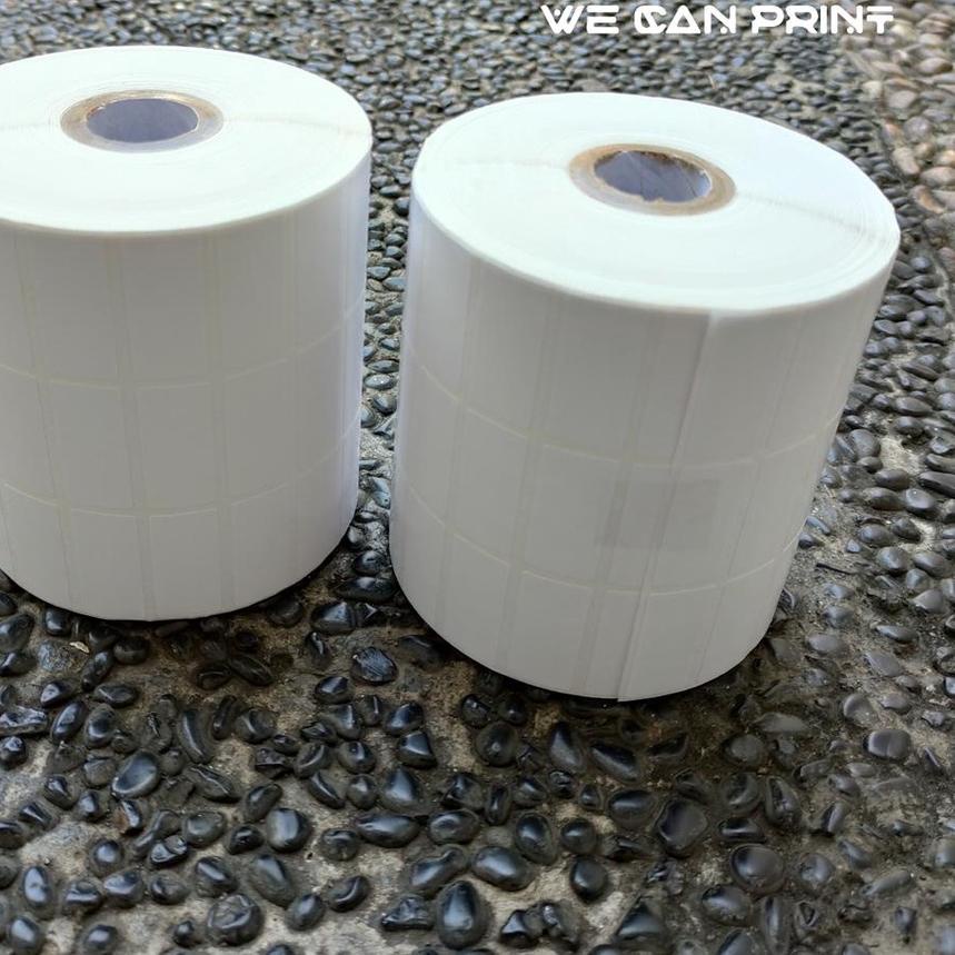 

D94⁂ Label Printer Bare 33x15mm 33x15 mm 3 Line Semicoated isi 10000 pcs Ready Banyak