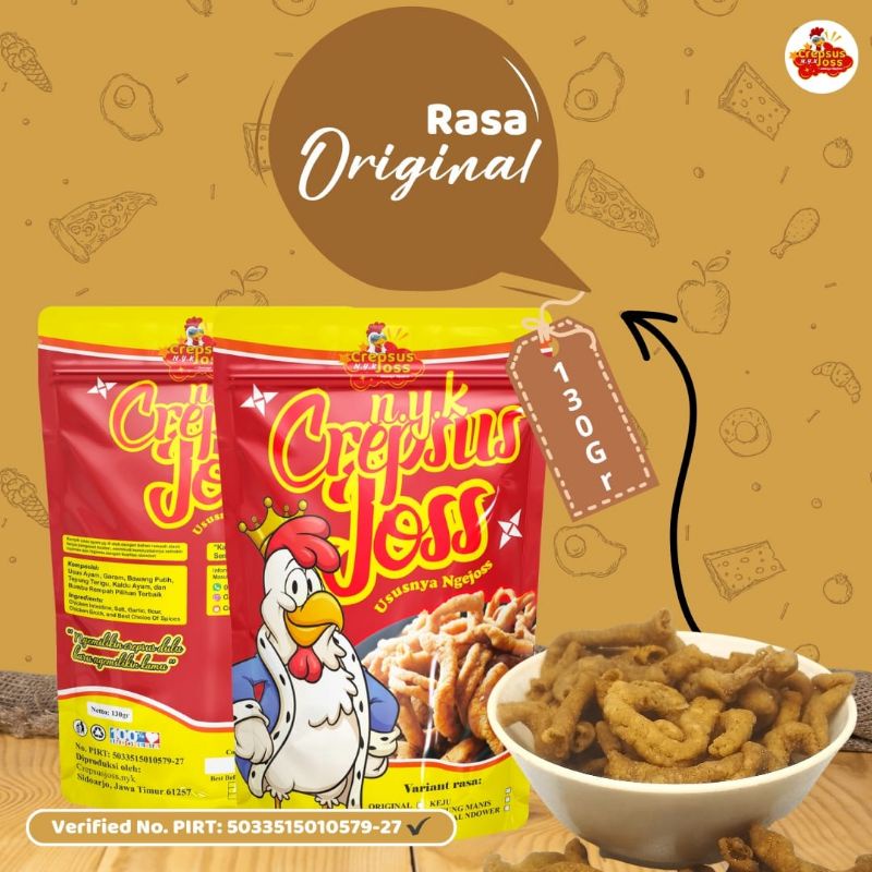 

crepsus jos rasa original