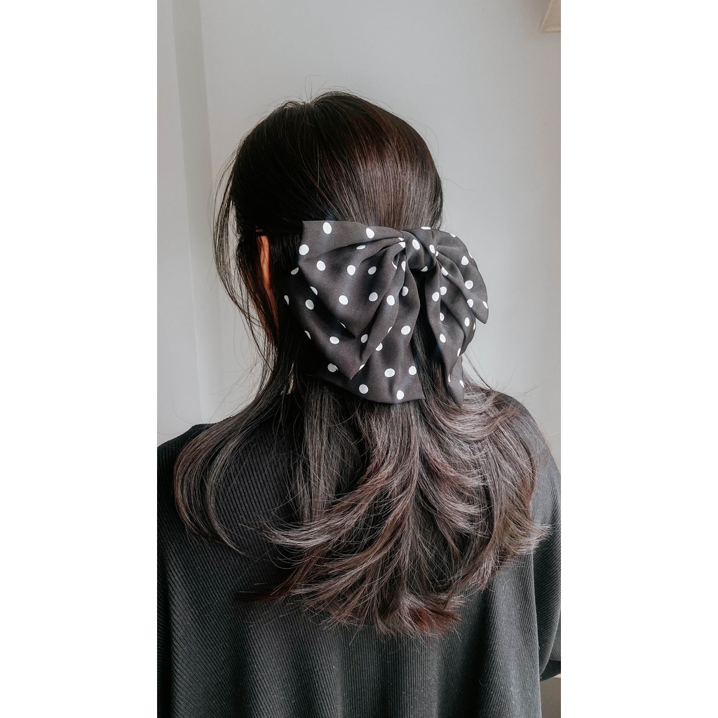 BIG RIBBON HAIR CLIP / JEPIT RAMBUT PITA - 2403