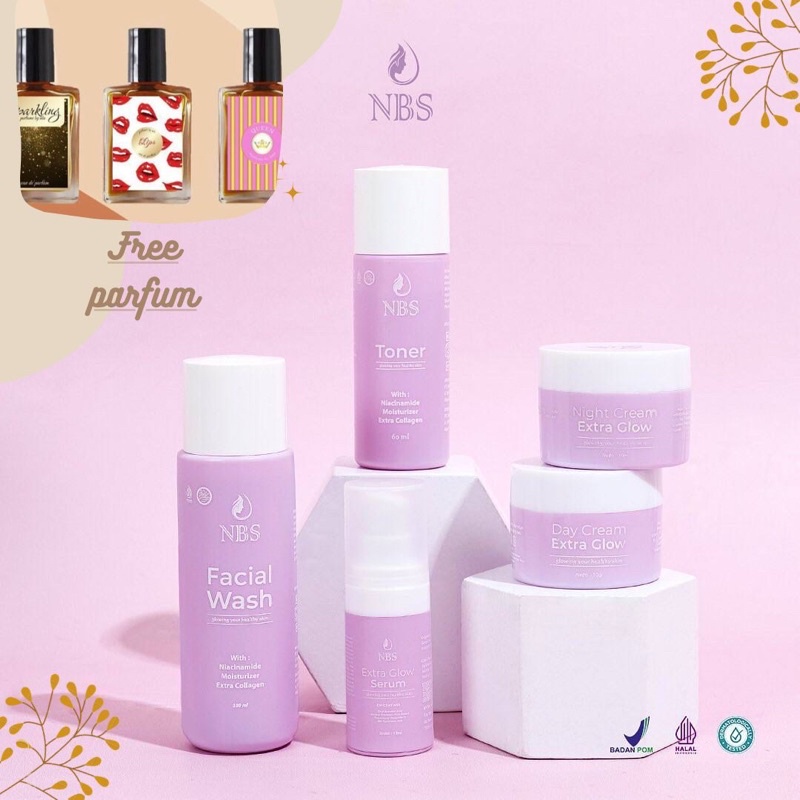 NEW  BISA COD NBS EXTRA GLOW PLUS SERUM/NBS SKINCARE/NBS PAKET EXTRA GLOW SERUM/NBS EXTRA GLOW TERBA