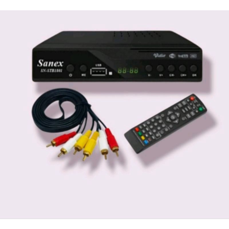 PROMO SET TOP BOX MITO STB 100 / ADVANCE STP A01  STB PENERIMA TV DIGITAL GOOD QUALITY