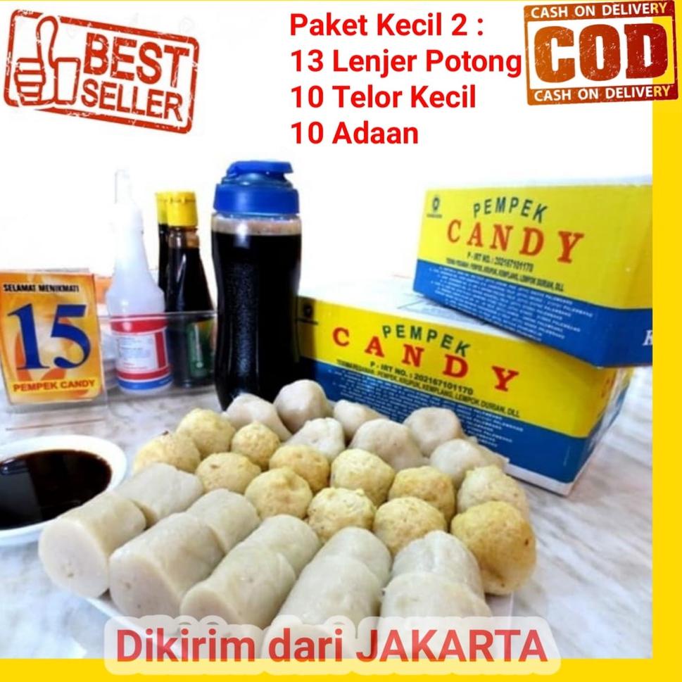 

⚡TOK SIAP 【COD Pempek Candy Palembang Asli Paket C Empek Empek Mpek mpek