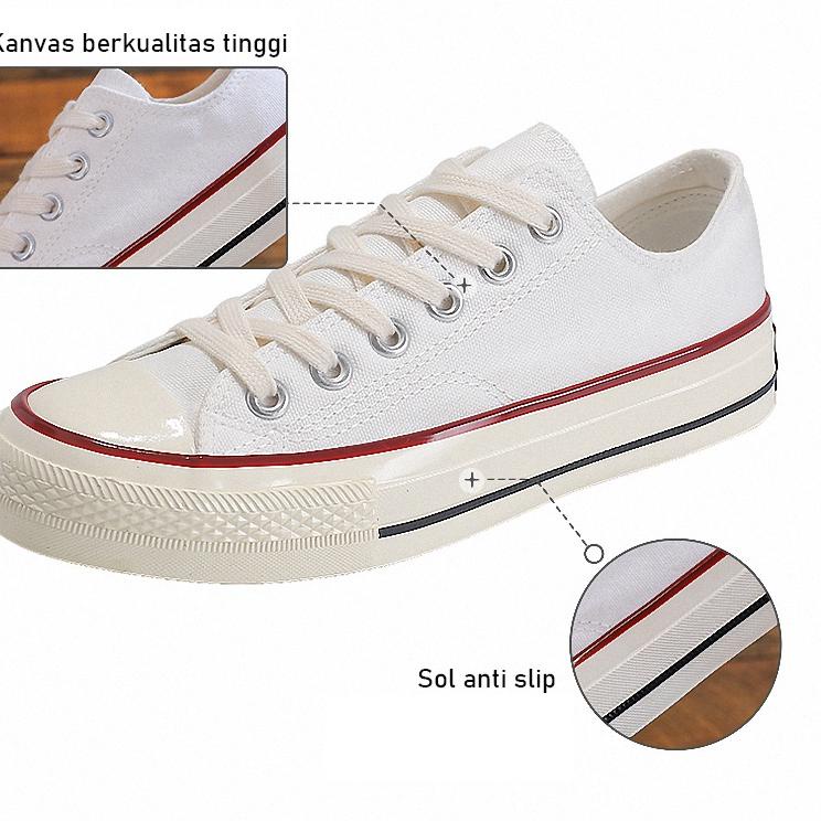 Terbaru Beeyoo Sepatu Sneakers Kanvas Sepatu Wanita Kets WK201