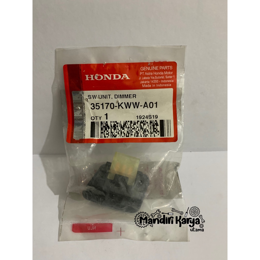 SW UNIT DIMMER / TOMBOL DIM(35170-KWW-A01)