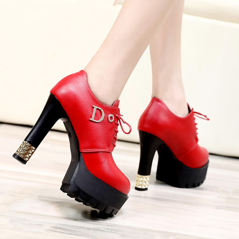 ✅PINKEY P123 SEPATU BOOTS WANITA IMPORT HIGH BLOCK KOREA