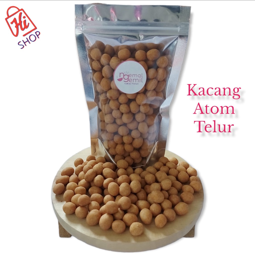 

Snack Kacang Telur Atom Kacang Atom Homemade Kualitas Premium