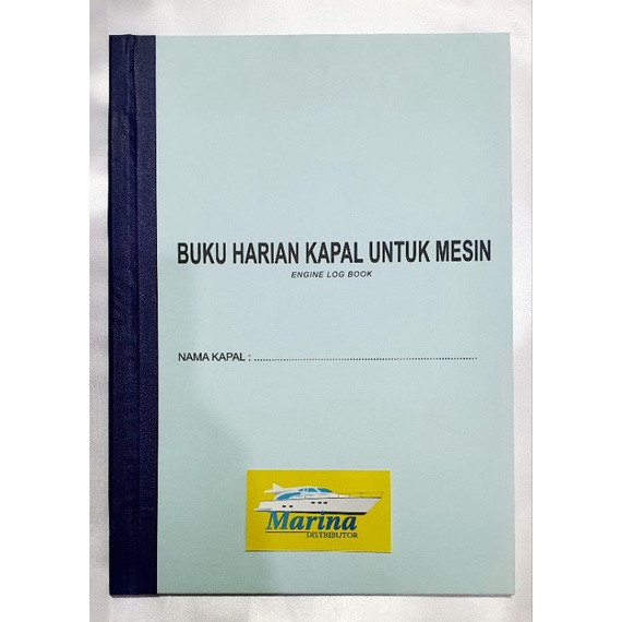 

Jurnal Log Book - Buku Harian Kapal untuk Mesin dan Dek (per 5 buku)